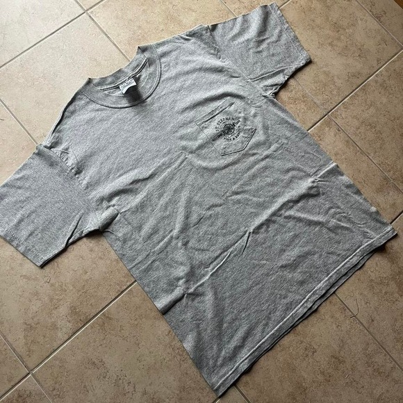 CLEANN Y2K grey‎ graphic tee! -tagged L, see measurements - Picture 2 of 8